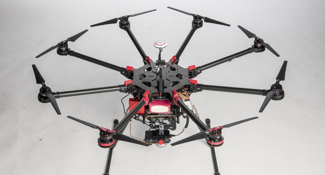 DJI S1000+ DJI A2 Dual-mount Sony a5100 NIR & a6000 RGB Micro Aerial Projects V-map