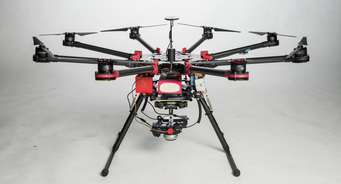 DJI S1000+ DJI A2 Dual-mount Sony a5100 NIR & a6000 RGB Micro Aerial Projects V-map